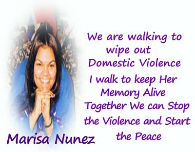 We Are Walking To Wipe Out Domestic Violence 